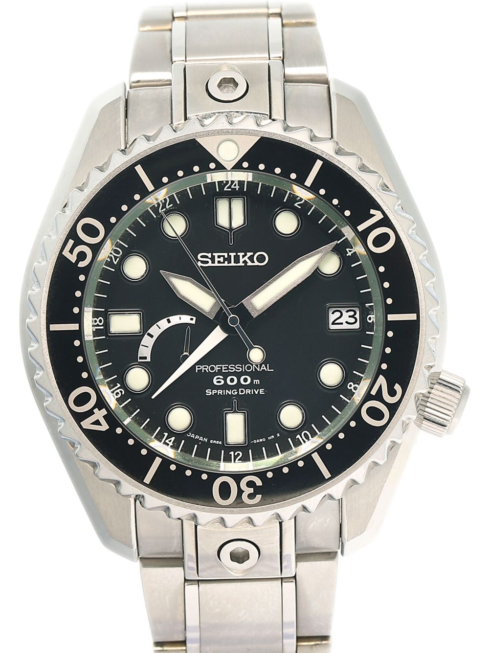 Grand Seiko 2020 pre-owned Marine Master horloge - BLACK