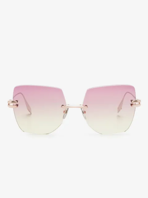 Dita Eyewear Embra titanium rimless sunglasses