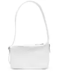 Courrèges Camera leather shoulder bag - White