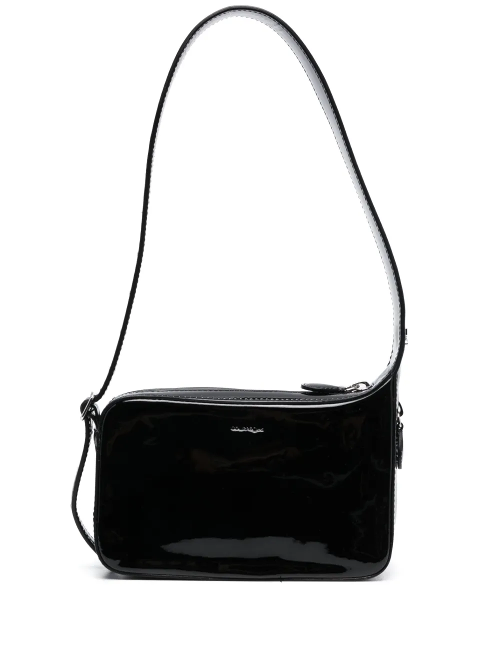 Courrèges Shoulder Bag In Black Polyester