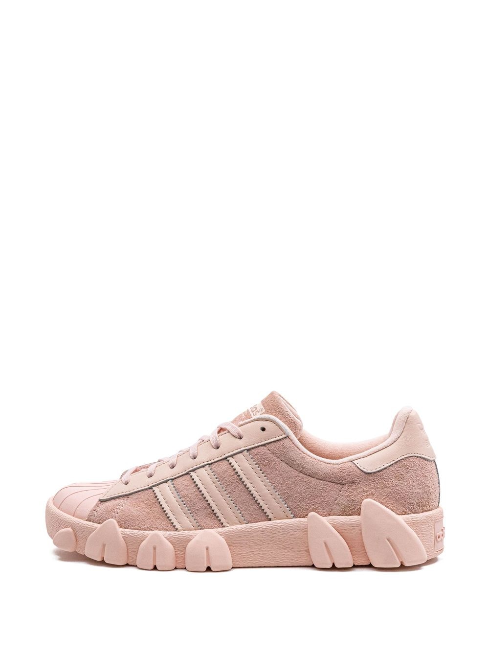 Shop Adidas Originals X Angel Chen Superstar 80s "icey Pink" Sneakers In Rosa