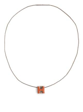 Hermes cage store h necklace