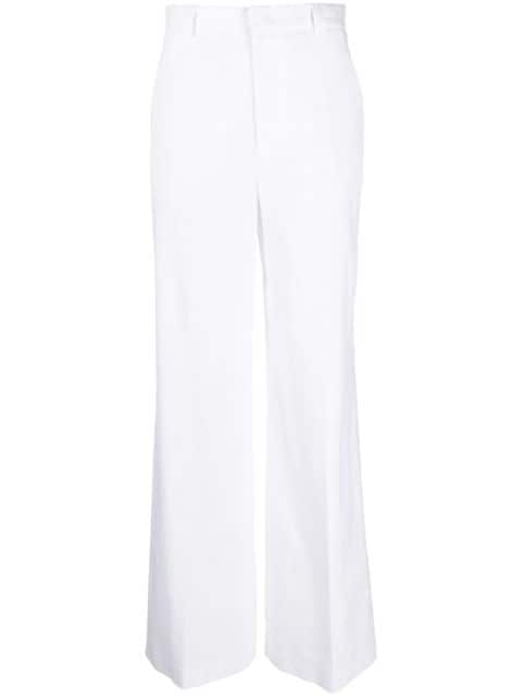RED Valentino wide-leg cotton trousers