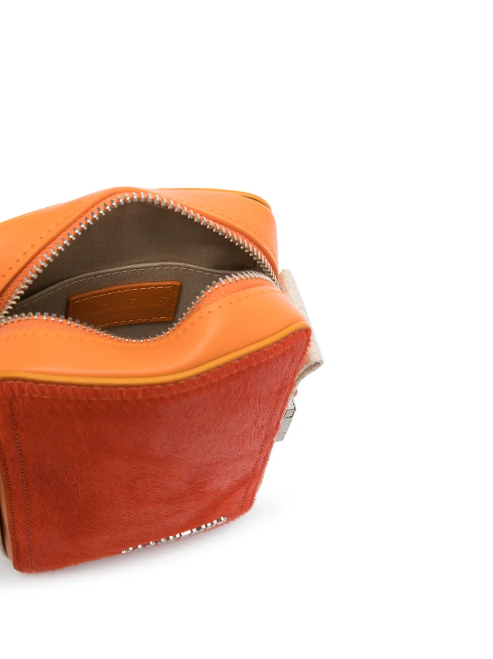 Jacquemus Le Cuerda Vertical Crossbody Bag In Orange ModeSens