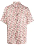 Botter dolphin-print silk shirt - Pink