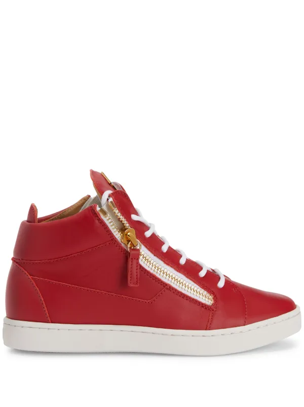 Giuseppe Zanotti Kriss Sneakers | Red | FARFETCH HK
