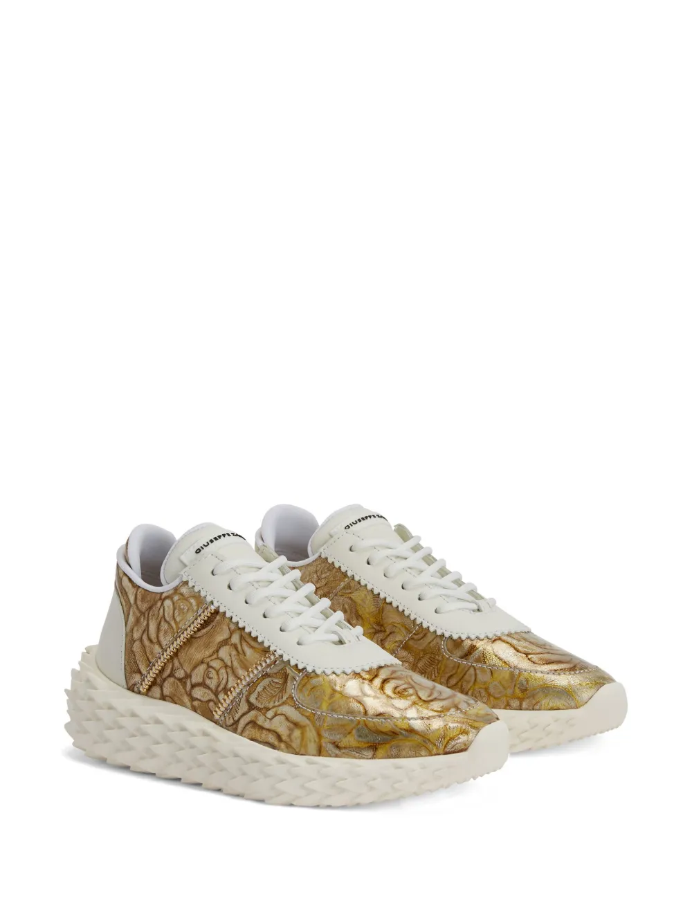 Giuseppe Zanotti Urchin leren sneakers - Goud