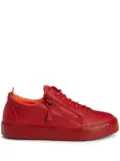 Giuseppe Zanotti Nicki zip-detail sneakers - Red