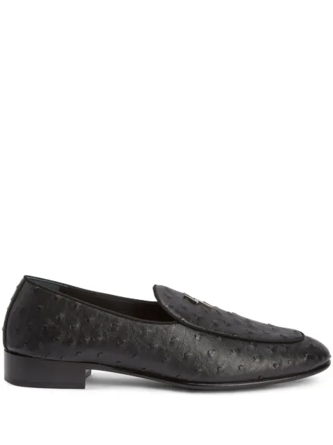 Giuseppe Zanotti Rudolph leather loafers