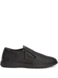 Giuseppe Zanotti Cooper flat leather loafers - Black