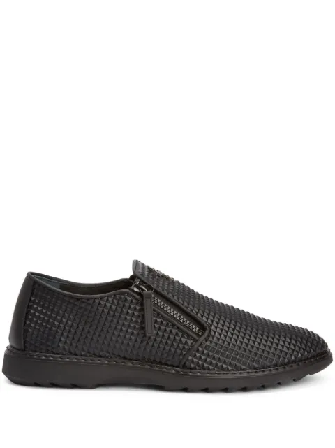 Giuseppe Zanotti Cooper flat leather loafers