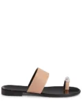 Giuseppe Zanotti Norbert leather slides - Black