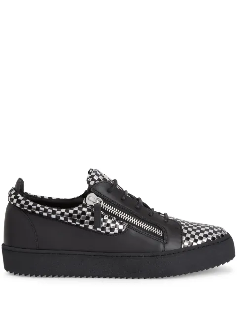 Giuseppe Zanotti Frankie check-pattern sneakers 