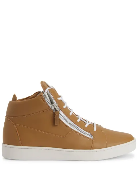 Giuseppe Zanotti Frankie Sneakers mit Logo-Schild