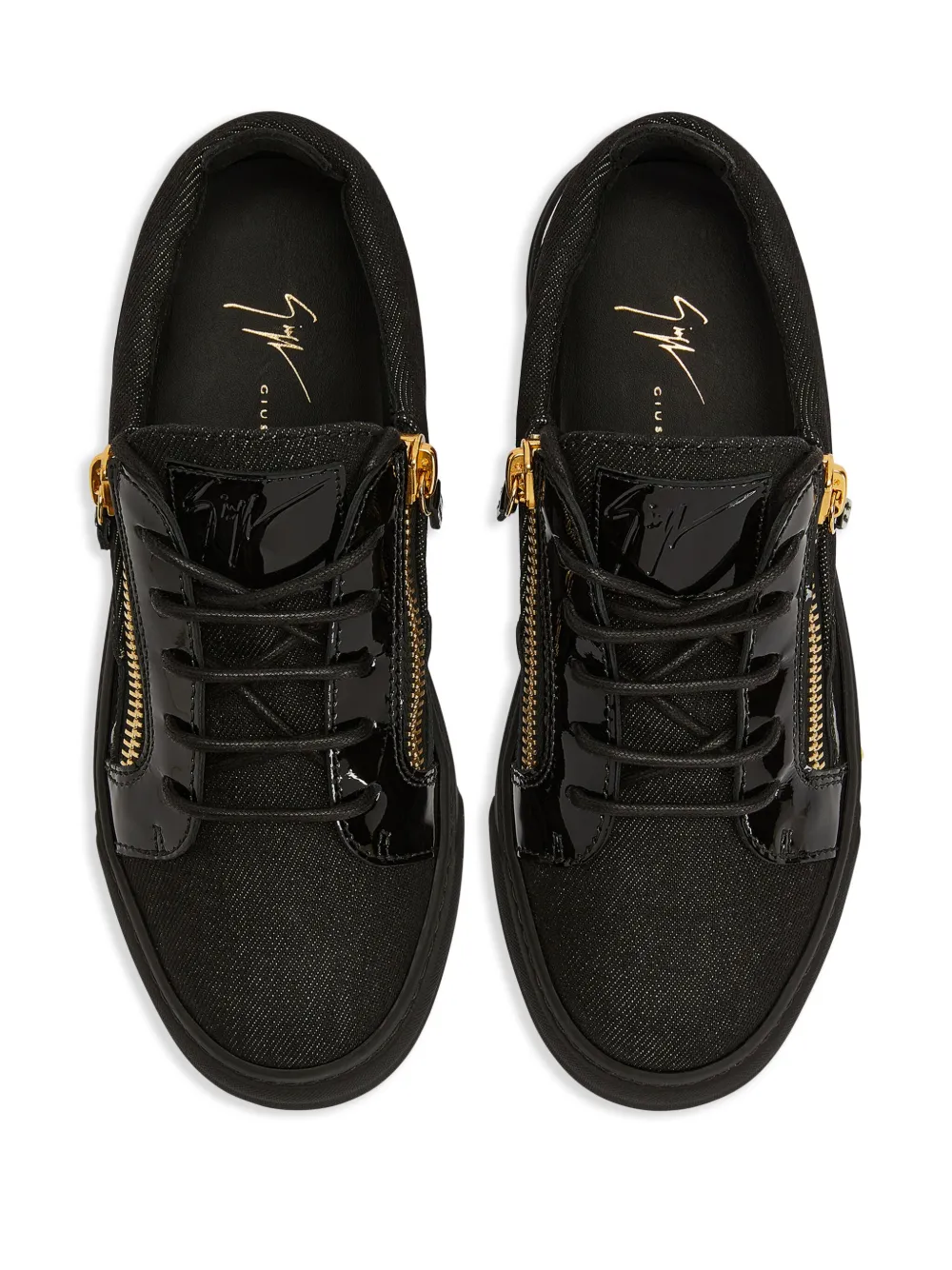 Giuseppe Zanotti Gail Low-top Sneakers In Black