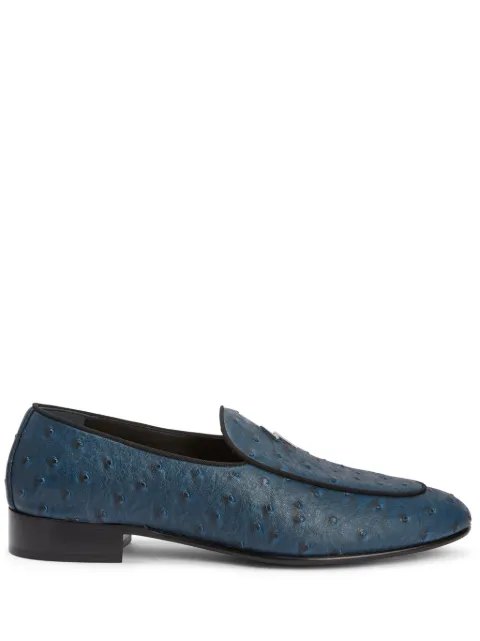 Giuseppe Zanotti Rudolph leather loafers