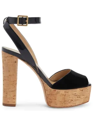 Giuseppe Zanotti Slim 2.0 フィッシュボーン サンダル | ブラック