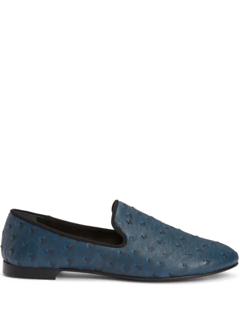 Giuseppe Zanotti Seymour leather loafers