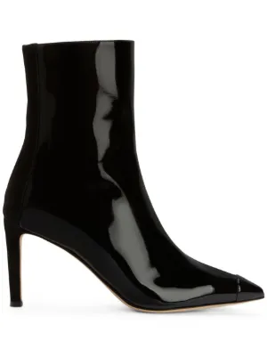 Bottines Femme Giuseppe Zanotti Design - Cuir étincelant Perles Métal - Tailles 5, 8, 9 - Neuf Avec Boîte