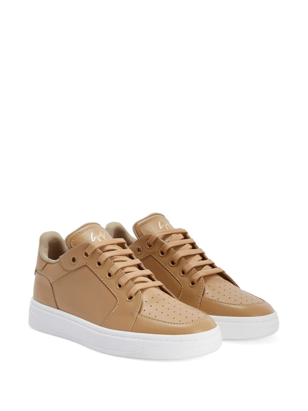 Giuseppe Zanotti Leren sneakers - Beige