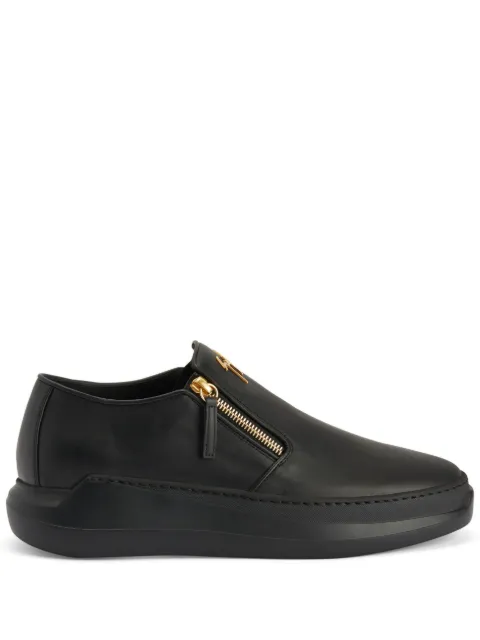 Giuseppe Zanotti Conley Zip leather loafers