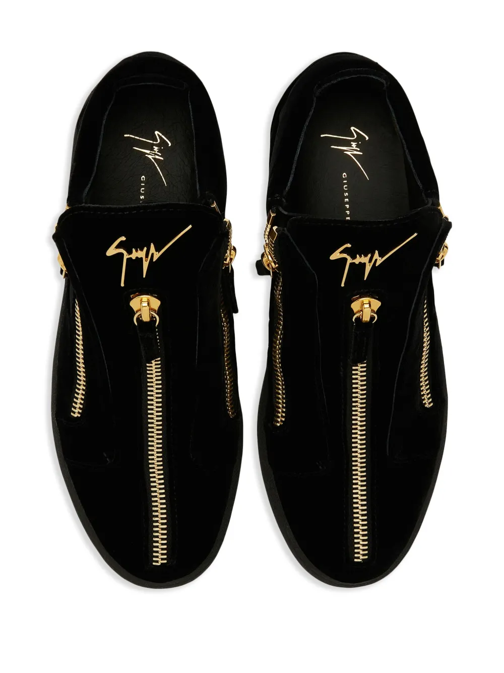 Giuseppe Zanotti Bhonny High-top Leather Sneakers In Black