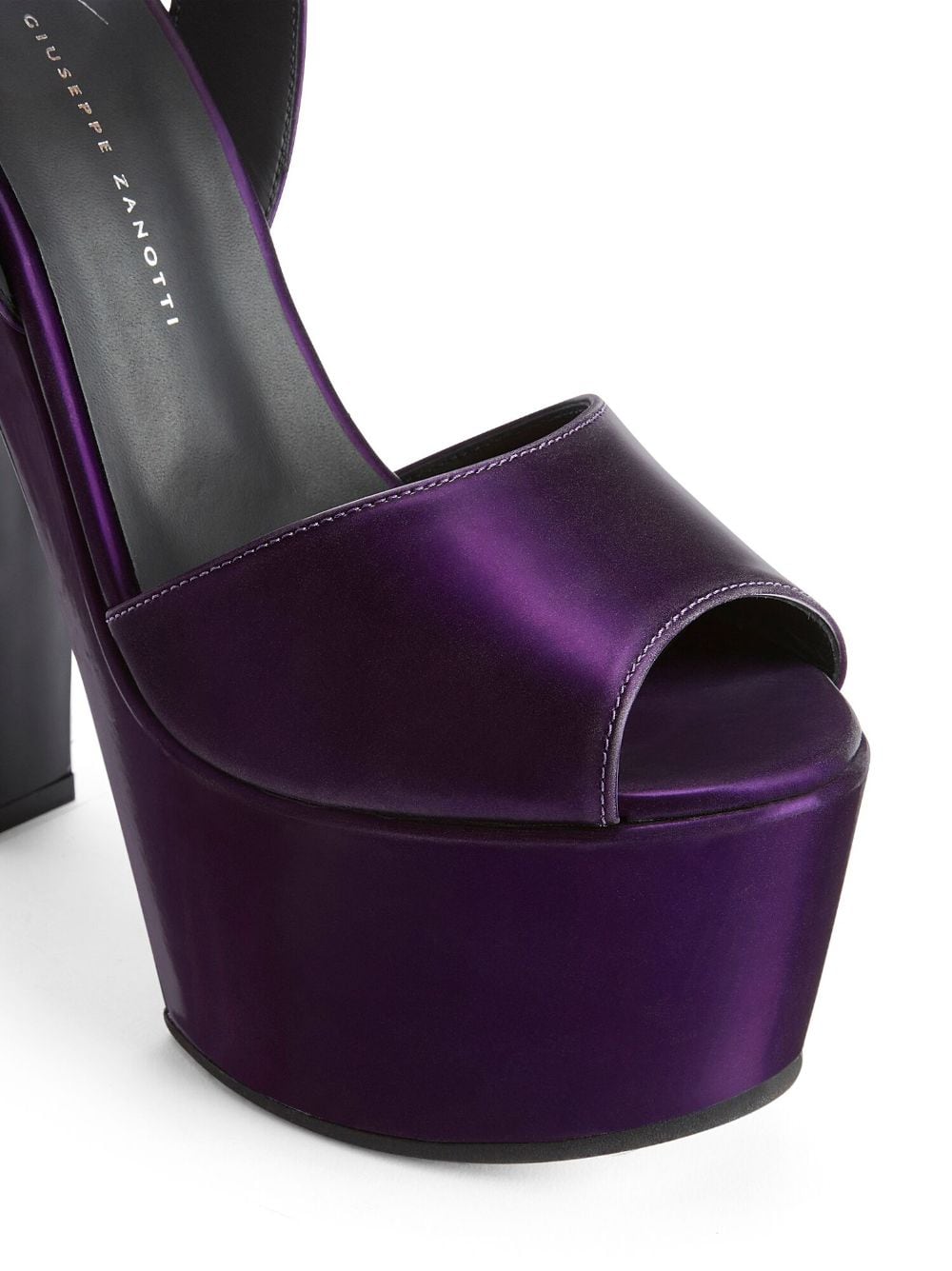 Shop Giuseppe Zanotti Tarifa 170mm Platform Sandals In Purple