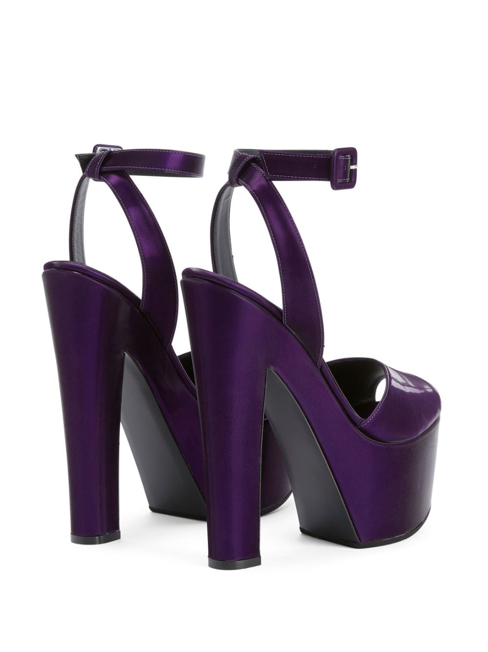 Shop Giuseppe Zanotti Tarifa 170mm Platform Sandals In Purple