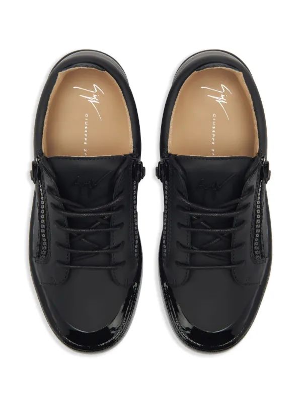 Giuseppe Zanotti Gail Match low-top Leather Sneakers | Black