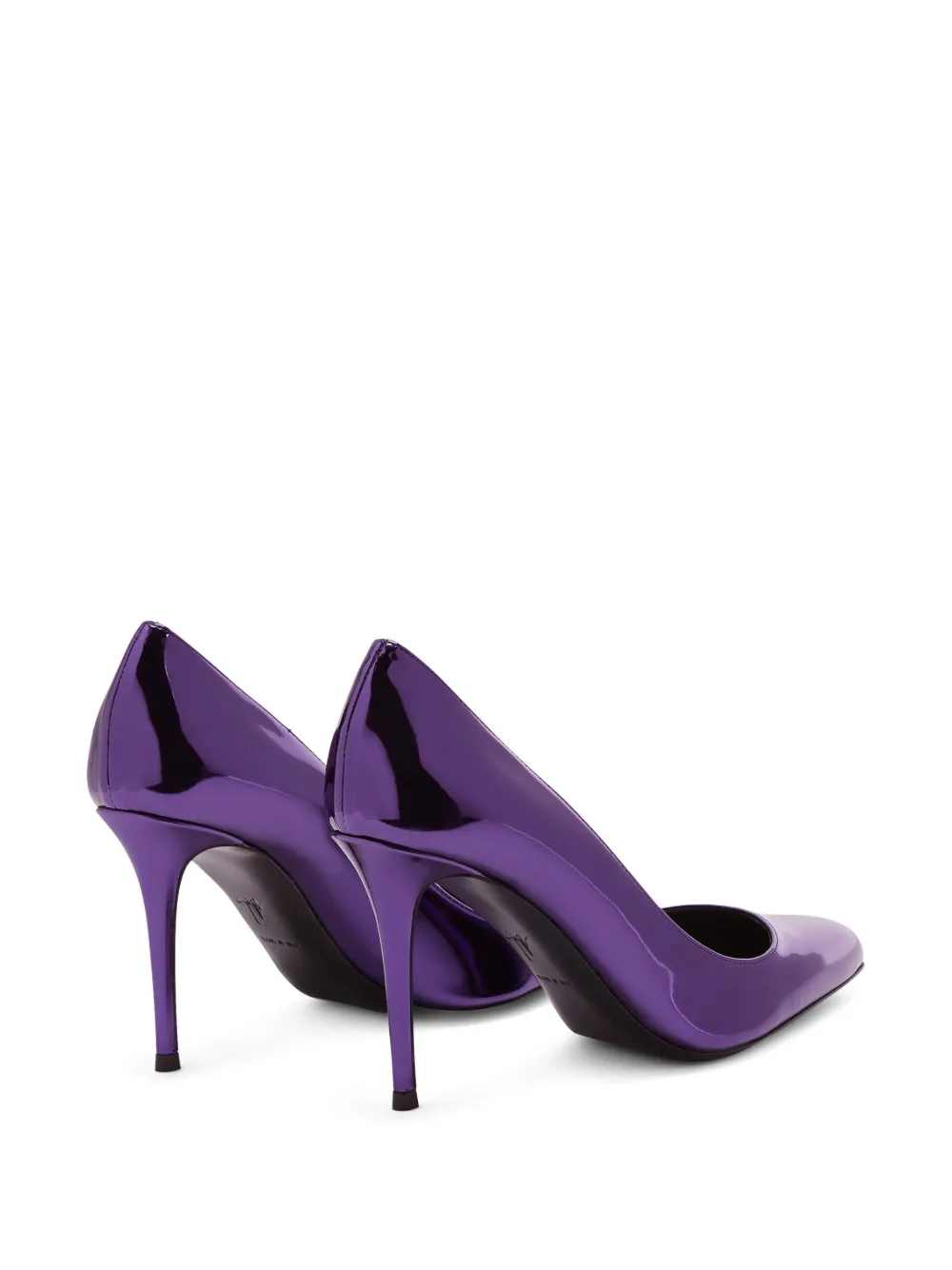 Giuseppe Zanotti Jakye 105mm metallic pumps Purple