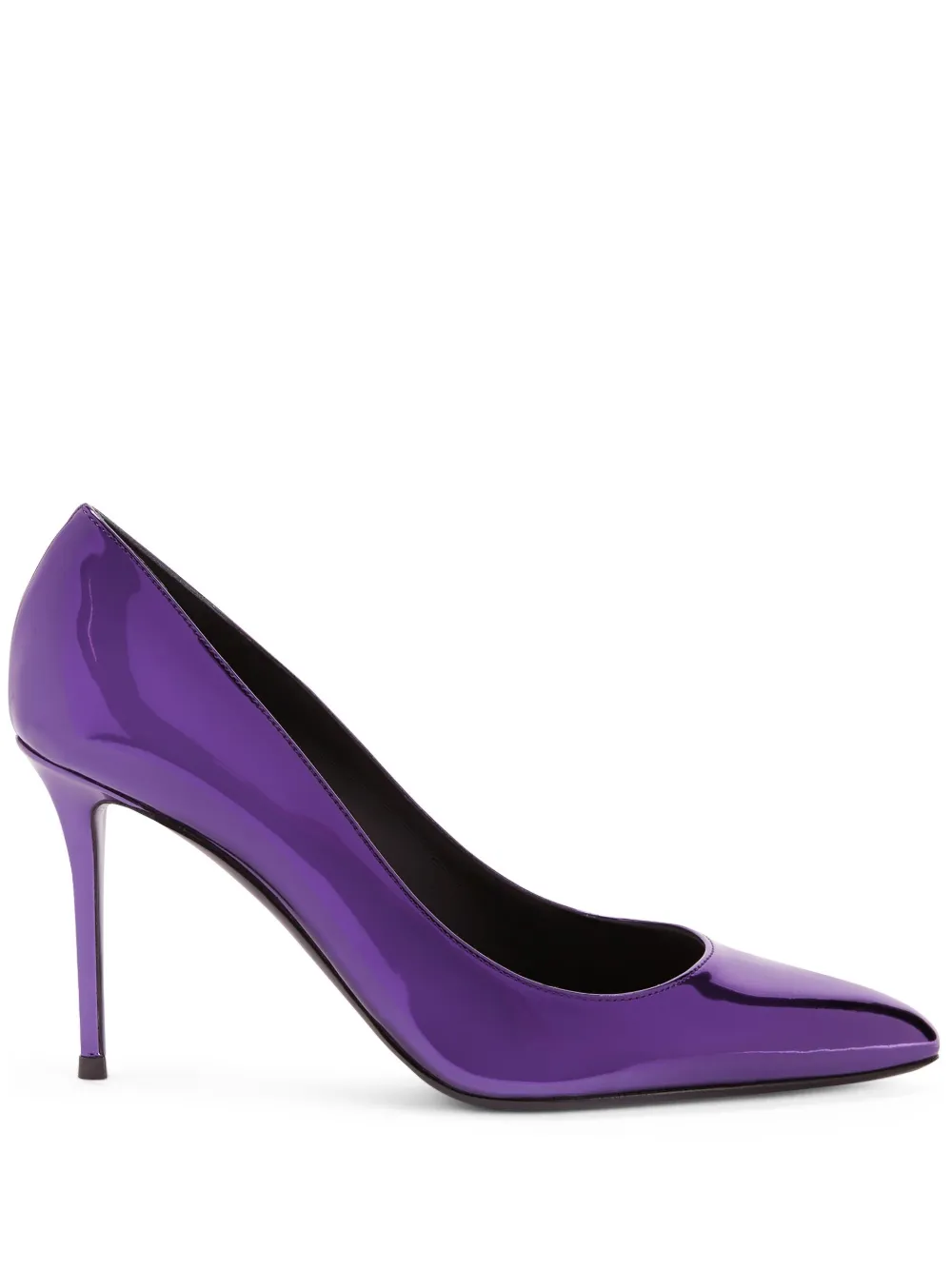 Giuseppe Zanotti Jakye 105mm metallic pumps Purple