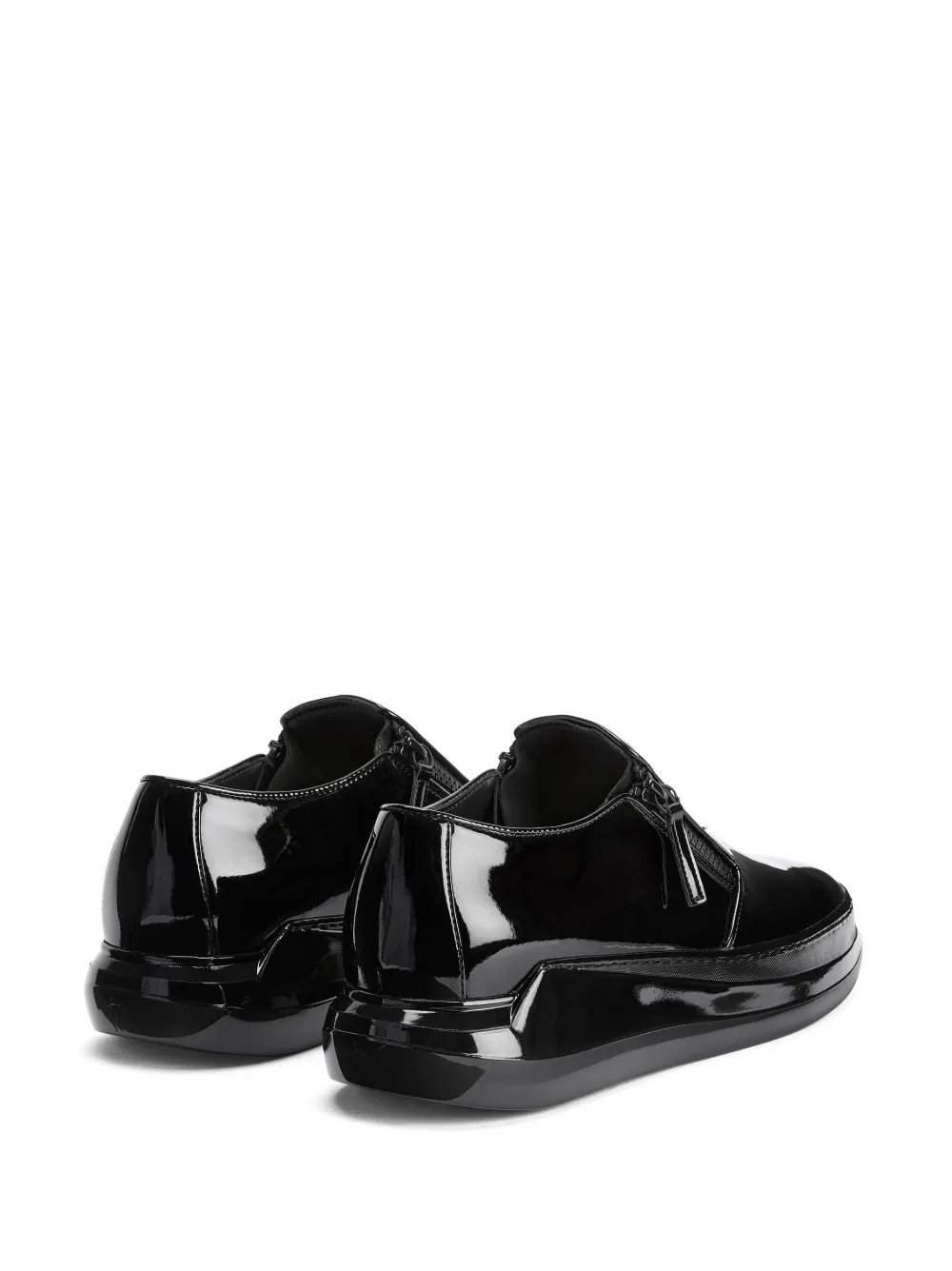  Giuseppe Zanotti Conley Zip Chunky Sneakers - Black 
