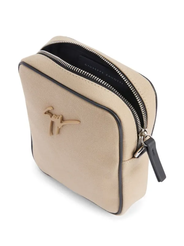 Giuseppe Zanotti Small Thoby logo-plaque Bag | Neutrals | FARFETCH JO