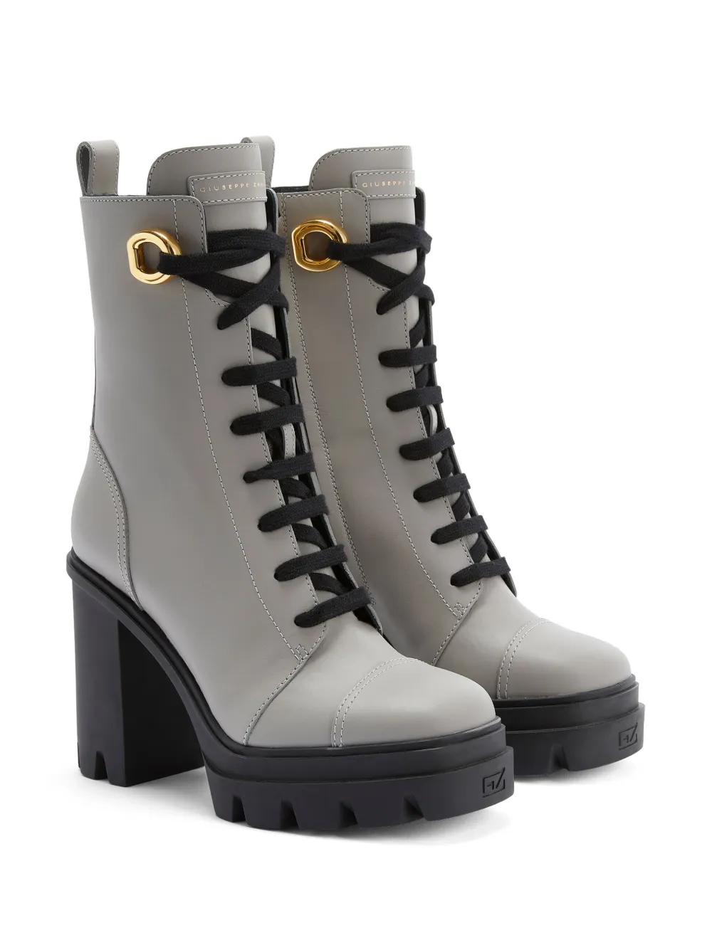 Giuseppe Zanotti Cubalibre enkellaarzen Grijs