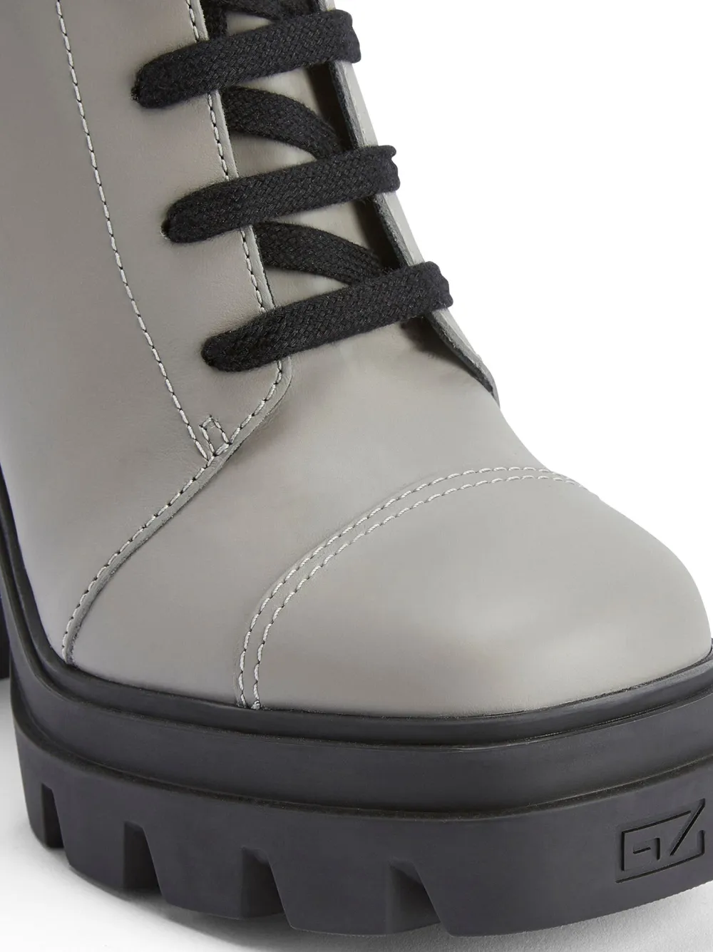 Giuseppe Zanotti Cubalibre enkellaarzen Grijs