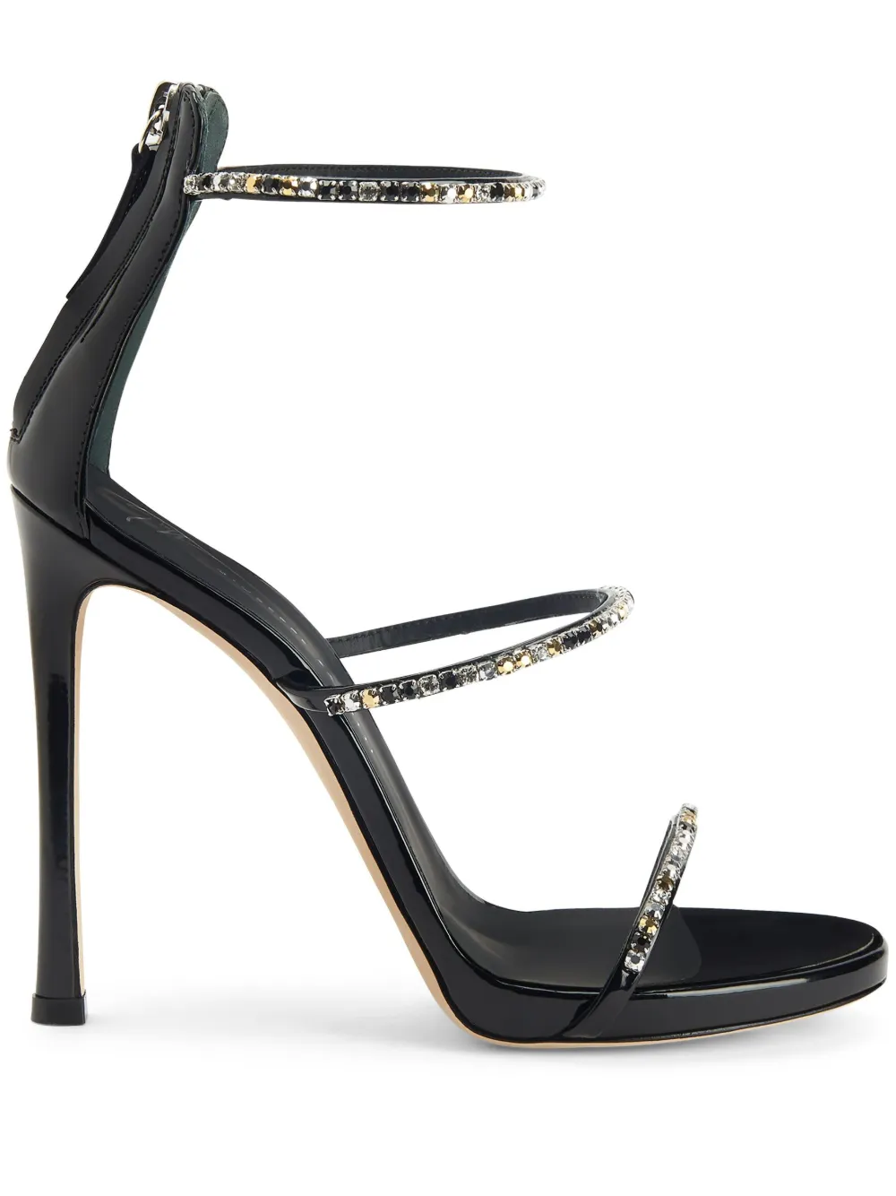 Image 1 of Giuseppe Zanotti Harmony Dark Colorful 120mm embellished sandals