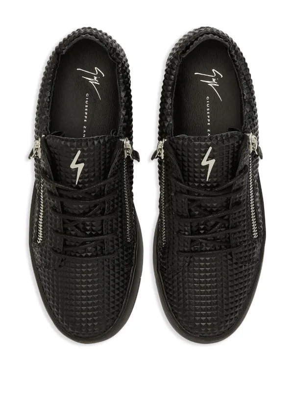 Giuseppe Zanotti Frankie low top Sneakers Black FARFETCH CA