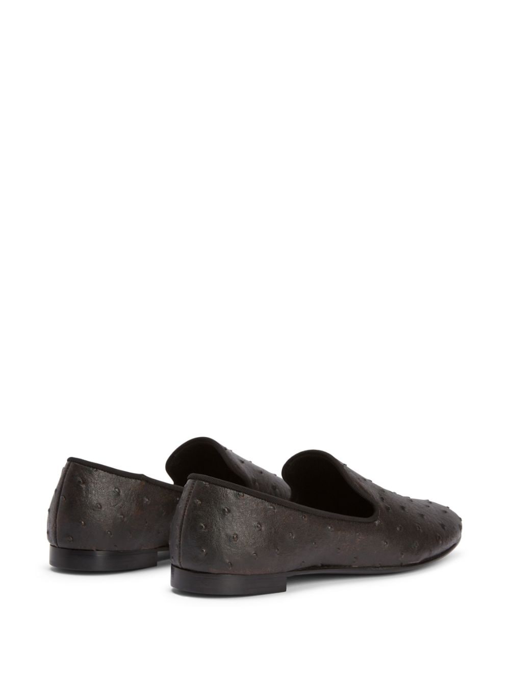 Shop Giuseppe Zanotti Seymour Leather Loafers In Black