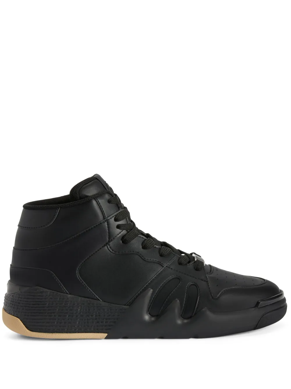 Giuseppe Zanotti Talon 镂空高帮运动鞋 | 黑色 | Image 1
