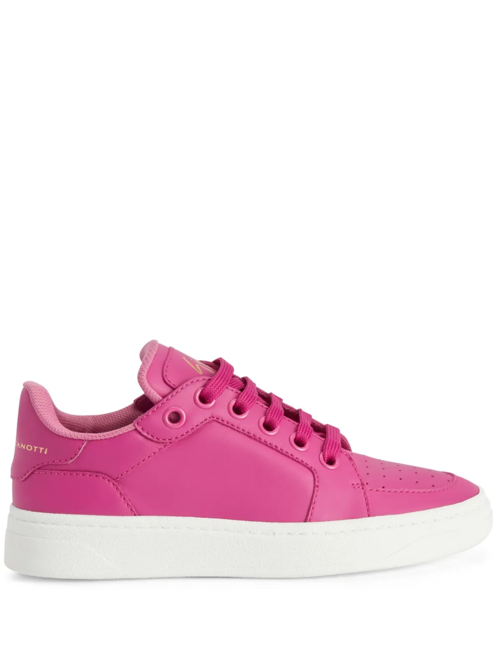 Giuseppe Zanotti calf-leather lace-up sneakers Pink