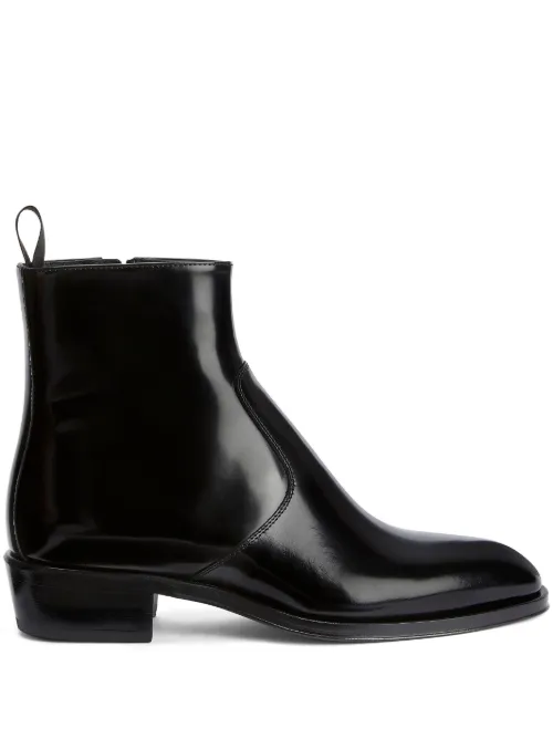 Bottines Ludhovic en cuir - Giuseppe Zanotti - Modalova
