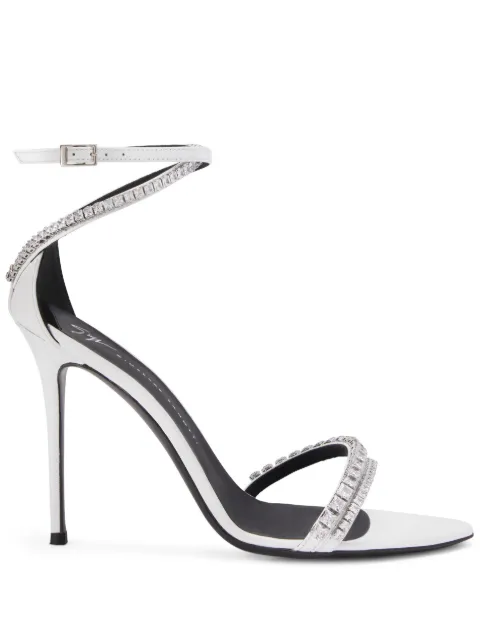 Giuseppe Zanotti metallic-effect high heel sandals