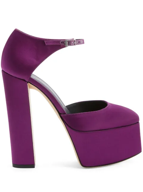 Giuseppe Zanotti Bebe 150mm satin pumps
