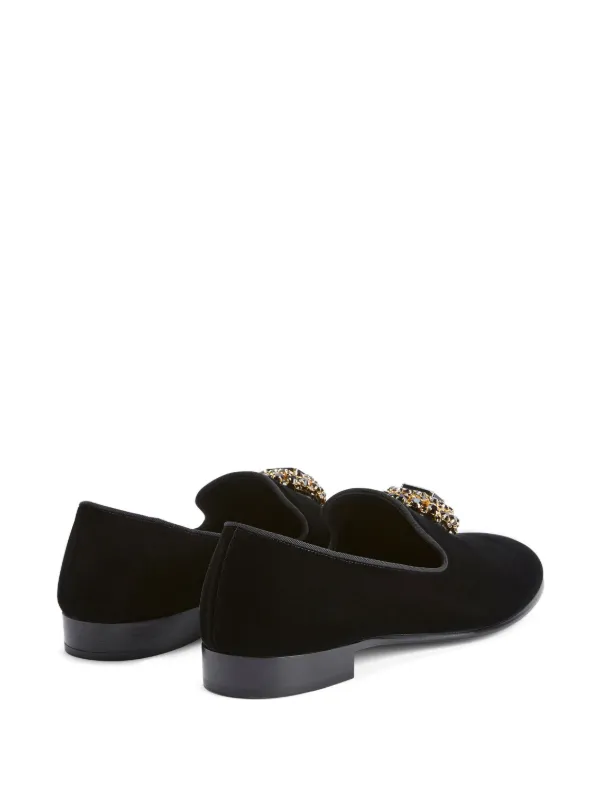 Giuseppe Zanotti Remye rhinestone-embellished Loafers  display picture 2