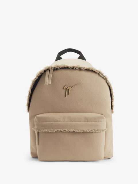 Giuseppe Zanotti sac à dos Bud à plaque logo