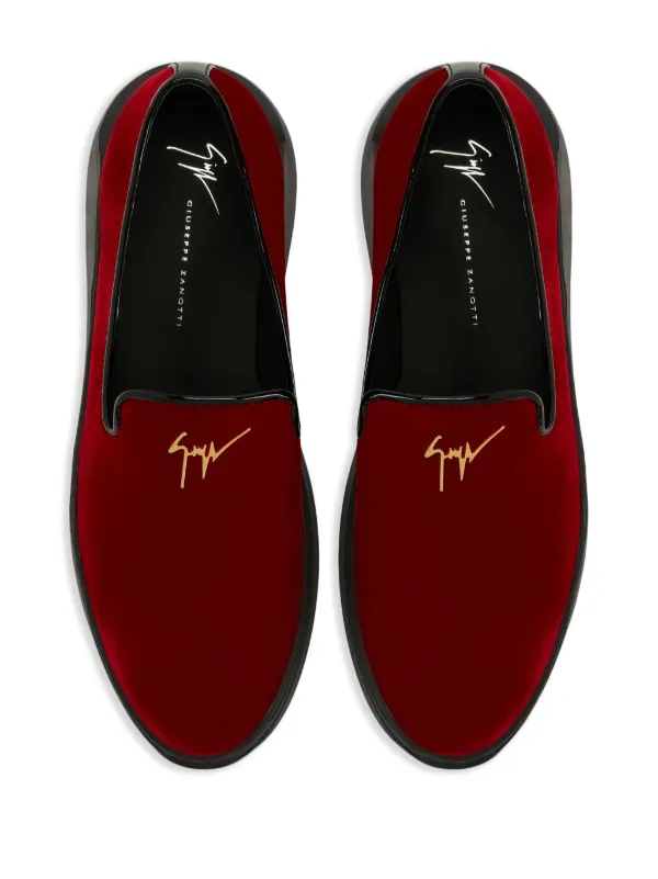 giuseppe zanotti NIB men’s red espadrille slipon Giuseppe Zanotti Conley Chunky slip-on Sneakers | Red  main image 2