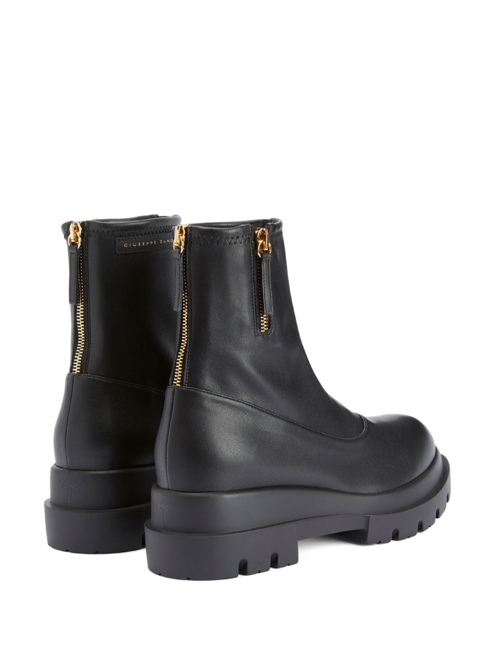 Shop Giuseppe Zanotti Avide Zip-up Ankle Boots In Black