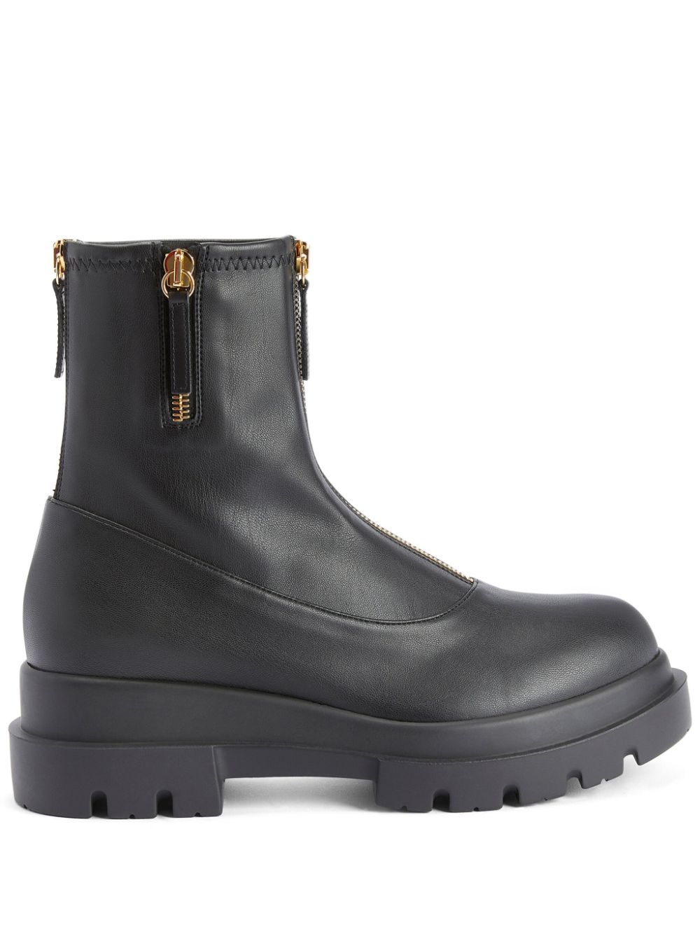 Avide zip-up ankle boots