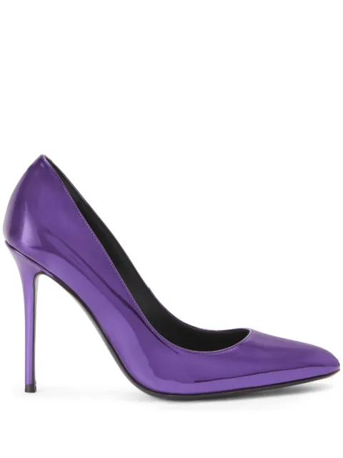 Giuseppe Zanotti escarpins en cuir verni Jakye 105 mm