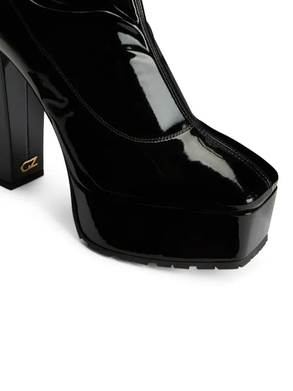 【関税込み】Giuseppe Zanotti ブラック Morgana ブーツ THE NEW MORGANA